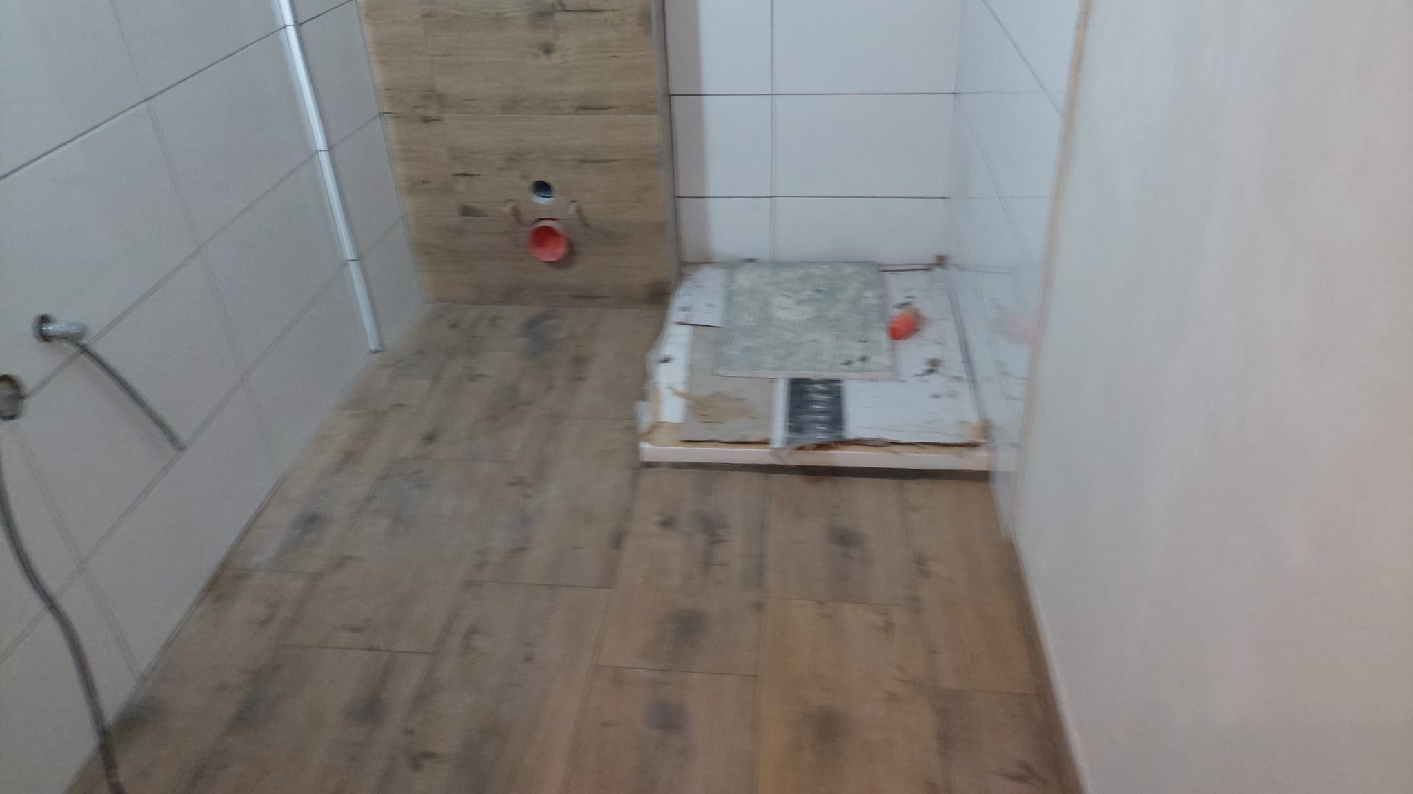 Bodensanierung Bad Homburg während der Arbeiten